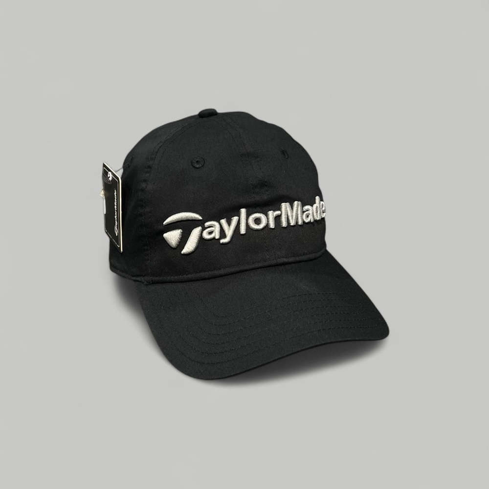 TaylorMade Black and Gray Golf Cap